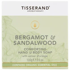 Tisserand Aromatherapy Bergamot & Sandalwood Comforting Hand & Body Soap