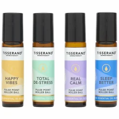 Tisserand Aromatherapy Roll-On Wellbeing Pulse Point Roller Ball Collection