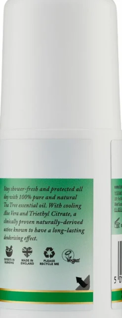 Tisserand Tea Tree & Aloe 24hr Protection Roll-On Deodorant