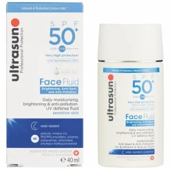 Ultrasun Face Fluid Brightening, Anti-Spot and Anti-Pollution SPF50+