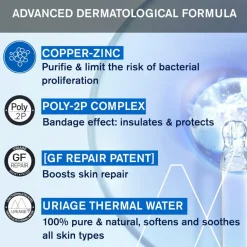 Uriage Bariederm-Cica Cream with Copper Zinc SPF50+