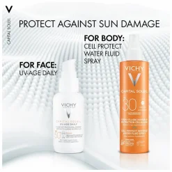 Vichy Capital Soleil Cell Protect Invisible High UVA + UVB Sun Protection Spray SPF30
