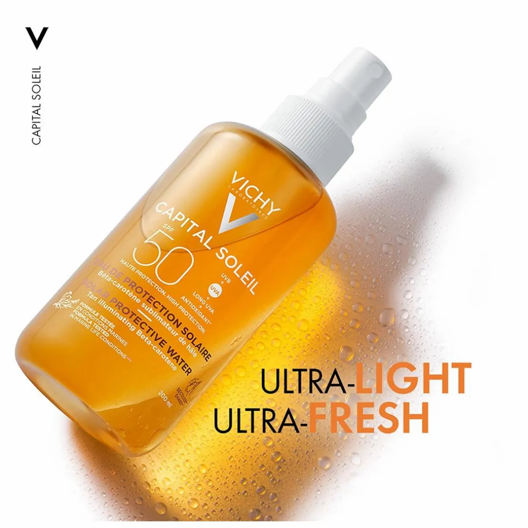 Vichy Capital Soleil Solar Protective Water Illuminating Tan SPF50