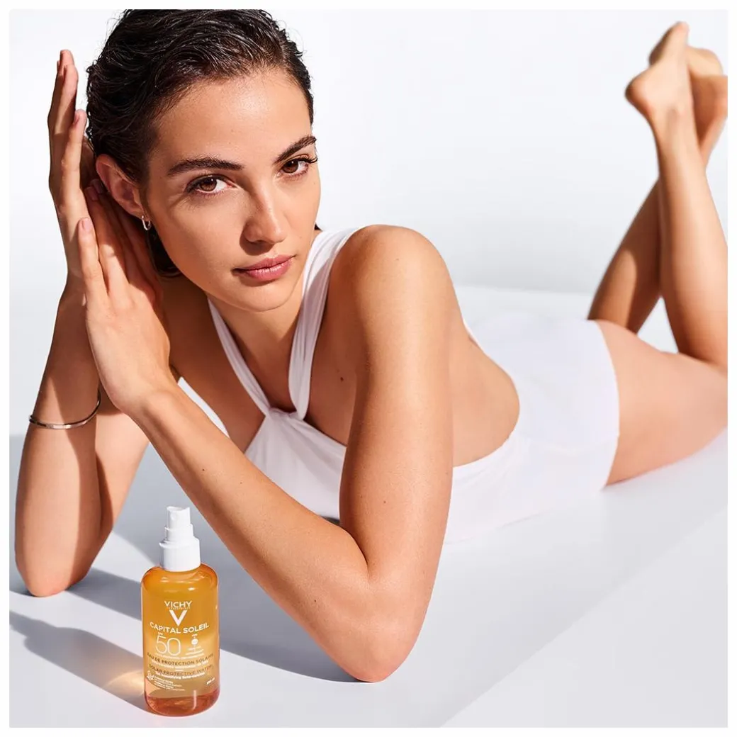 Vichy Capital Soleil Solar Protective Water Illuminating Tan SPF50