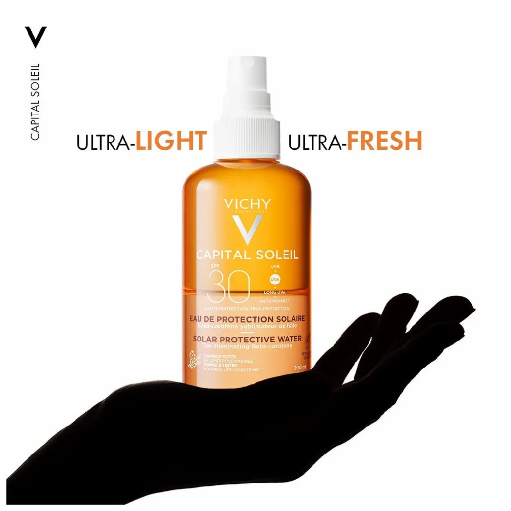Vichy Capital Soleil Solar Protective Water - Illuminating Tan SPF30