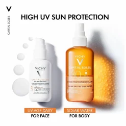 Vichy Capital Soleil Solar Protective Water - Illuminating Tan SPF30