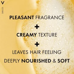 Vichy Dercos Anti-Dandruff Advanced Action Shampoo for Itchy Scalp, Dry Hair