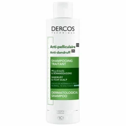 Vichy Dercos Anti-Dandruff Advanced Action Shampoo for Normal to Oily Hair