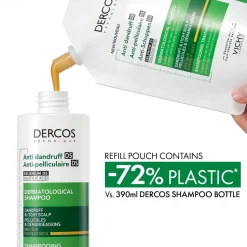 Vichy Dercos Anti-Dandruff Shampoo for Dry Hair Refill