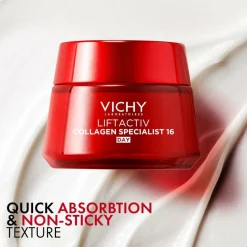 Vichy LiftActiv Anti-Ageing Routine Set: Moisturiser and Eye Cream wit
