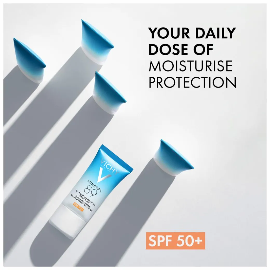 Vichy Mineral 89 72H Moisture Boosting Daily Fluid SPF50+