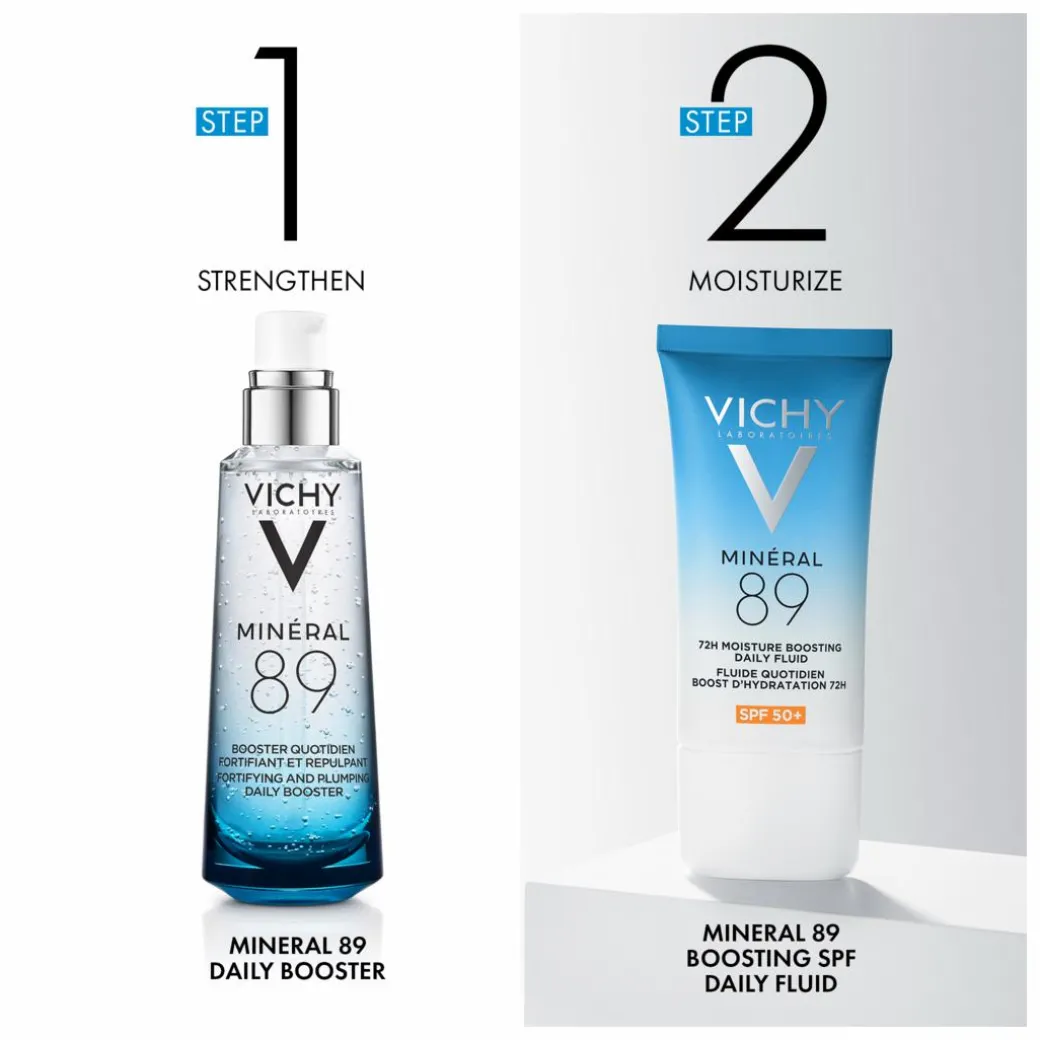 Vichy Mineral 89 72H Moisture Boosting Daily Fluid SPF50+
