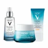 Vichy Minéral 89 Hydration Hyaluronic Acid Routine Set: Serum, Moistur