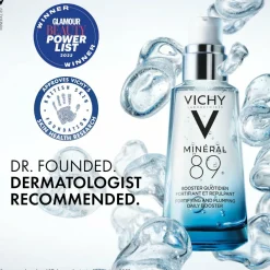Vichy Minéral 89 Hydration Hyaluronic Acid Routine Set: Serum, Moistur