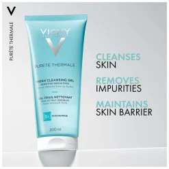 Vichy Purete Thermale Fresh Cleansing Gel for Sensitive Skin and Eyes