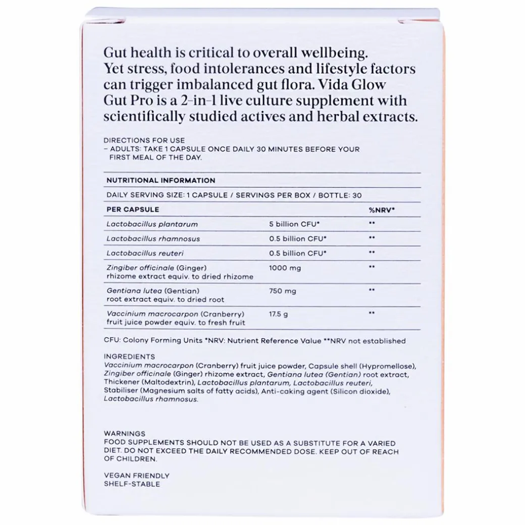 Vida Glow Women's Health Gut Pro